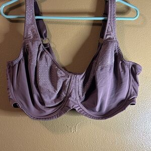 Women's Purple Bra Modern Movement rare size 42G